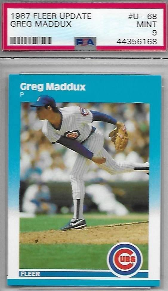 1987 Fleer Update - Greg Maddux #U-68 for sale | eBay