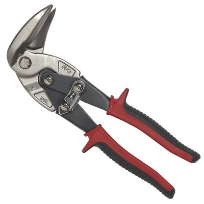 Malco AV8 Left Cutting Vertical Aviation Snips, 90-Degree Forged Steel Jaws for