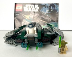 LEGO Star Wars Yoda&rsquo;s Jedi Starfighter 75168 - With Minifigures & Manual - Used