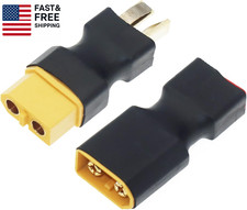 XT60 to T Plug Female Male Connector Adapter for RC Car FPV Drone Lipo Nimh Bat