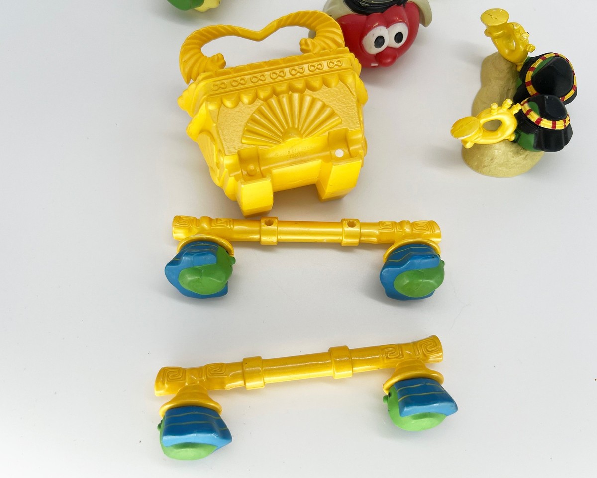 VTG. Veggie Tales Josh Big Wall Playset Big Idea 1998 Figurines