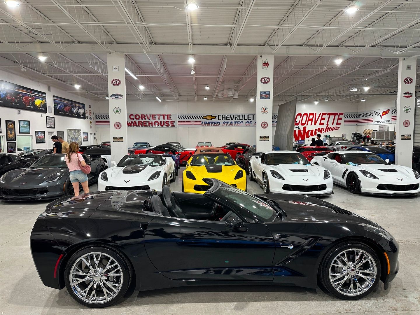 2018 [GBA] Black Chevrolet Corvette   | C7 Corvette Photo 4