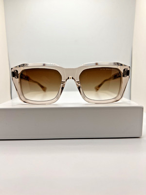 Dita GRANDMASTER-NINE Khaki Crystal - Antique silver DTS464-A-02