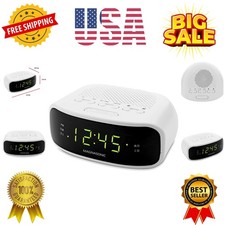 Digital AM/FM Clock Radio with Battery Backup...