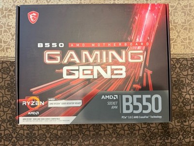 MSI B550 Gaming GEN3 Gaming Motherboard AMD AM4, DDR4, ATX, AMD Ryzen 5000/4000