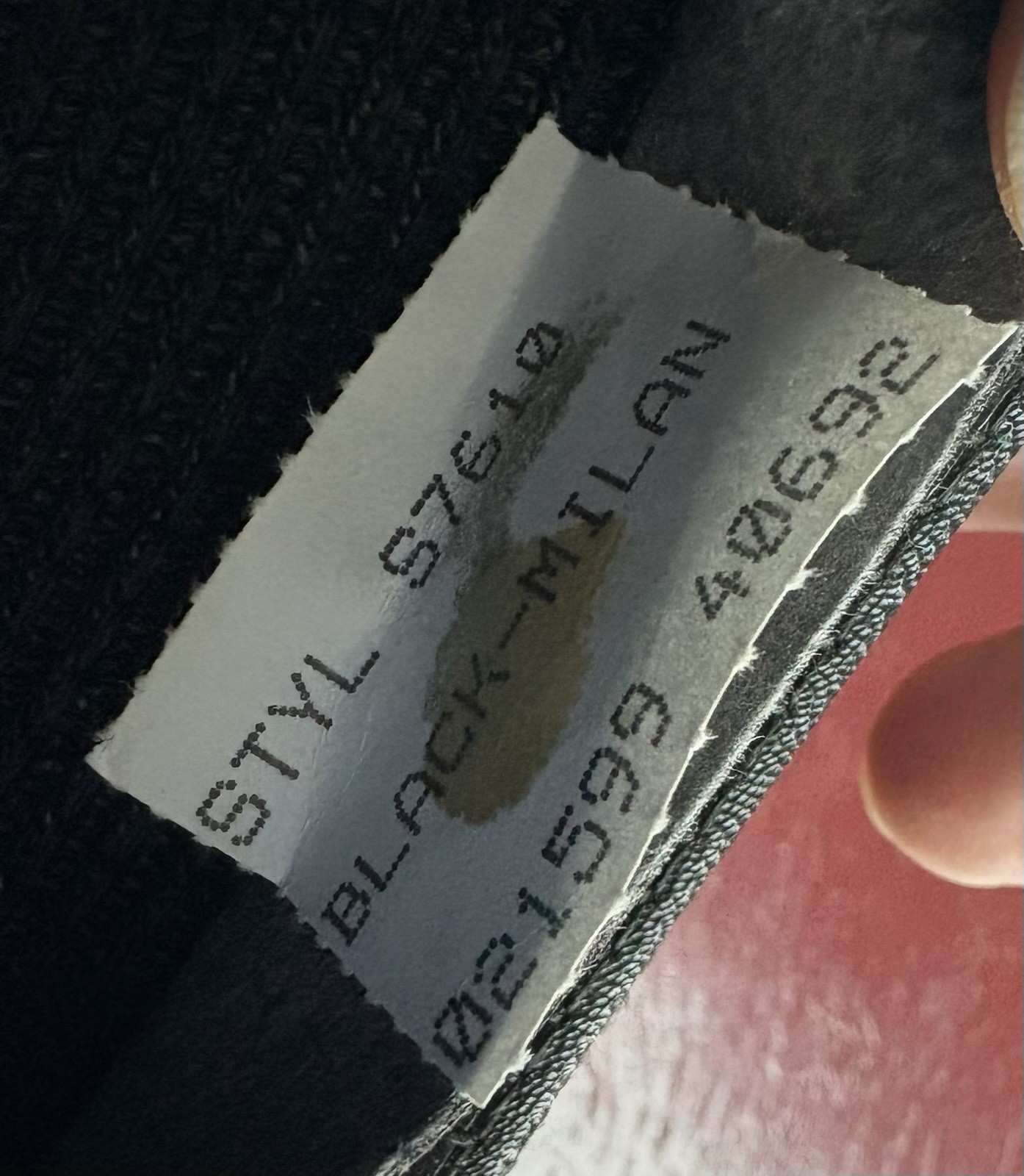 Vintage Beaver Hats Straw Fedora Panama Hat Black Milan w/ Gray Band Size 7 1/8