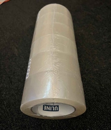ULINE - transparentes Verpackungs-/Versandband 6 Rollen *** KOSTENLOSER VERSAND