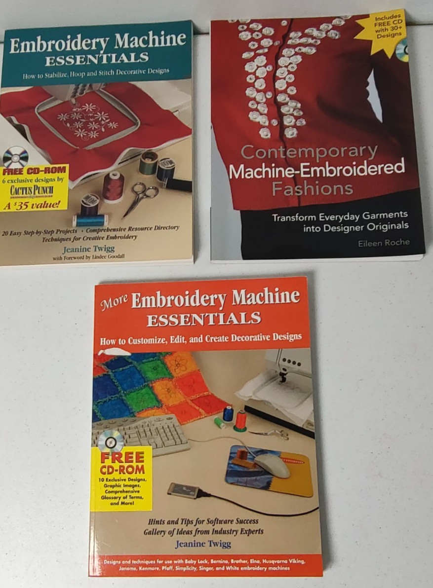 Books 2001-2006 Sewing Crafts Paperback W/ Cds