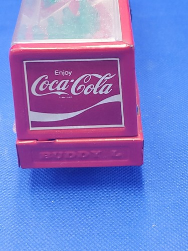 Vintage 1970s Buddy L Coca Cola Delivery Truck & Trailer w/Bottles Japan 10" - Picture 8 of 10