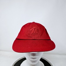 Vintage 90s MARLBORO Country Store Strapback Baseball Hat Cap Red Logo Embroided