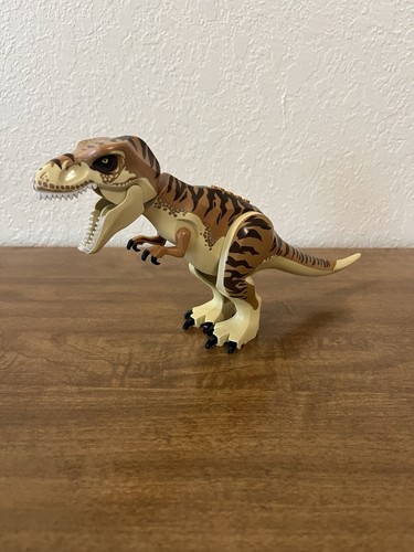 LEGO Tyrannosaurus Rex T-rex Dinosaur Medium Nougat Back 75933 Preowned trex05