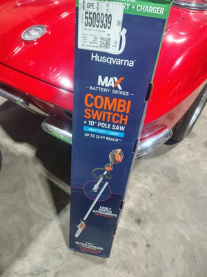 #ad Husqvarna 330iKP Combi Switch 10 Inch Pole Saw Attachment W Battery Charger NEW $209.99
