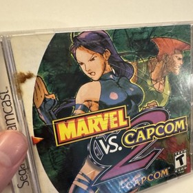 Marvel vs. Capcom 2 Sega Dreamcast Complete Authentic Tested W/reg Card CLEAN