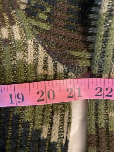 VTG Oshman’s Mens M Camo Camouflage Army Military Knit Sweater Hunting - Picture 5 of 7