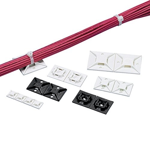 PANDUIT Super Grip Mount Base White 100 pieces SGABM25-A-C - 第 1/1 張圖片