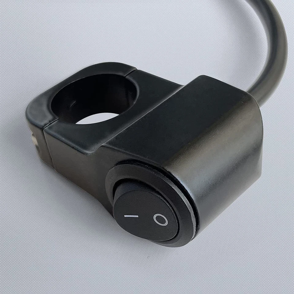 Alu-Kippschalter | 22mm Lenker-Steuerung | 12V Motorrad-Scheinwerfer - Bild 3 von 4