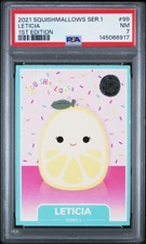 2021 SQUISHMALLOWS SER 1 1ST ED #99 LETICIA PSA 7