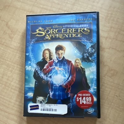 Disney The Sorcerer's Apprentice DVD Nicolas Cage Widescreen Fantasy