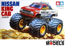 Mini 4wd Wild NISSAN KING CAB JUNIOR MONSTER TRUCK Tamiya 17007 1/32 New Nuovo