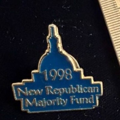 1998 New republican Majority Fund lapel pin
