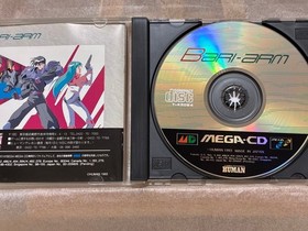 Bari Arm Sega Mega CD MCD CIB W/Obi Card Japan Import Tested Retro Rare Game