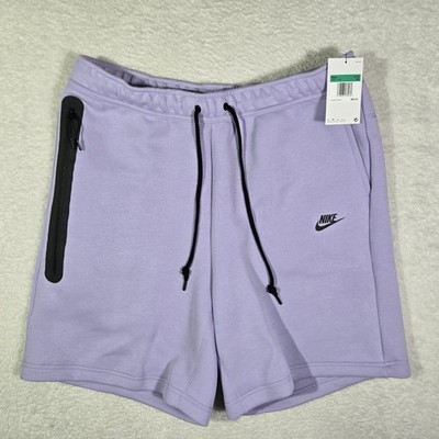 $90 Nike Sportswear Tech Fleece Shorts Mens XL Hydrangeas Black FB8171-515
