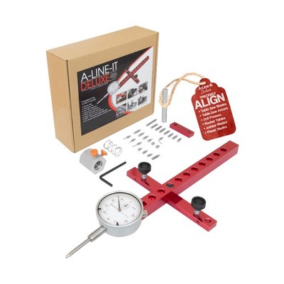 Peachtree Woodworking Supply A Line It Deluxe, Table Saw Alignment Tool, Digi...