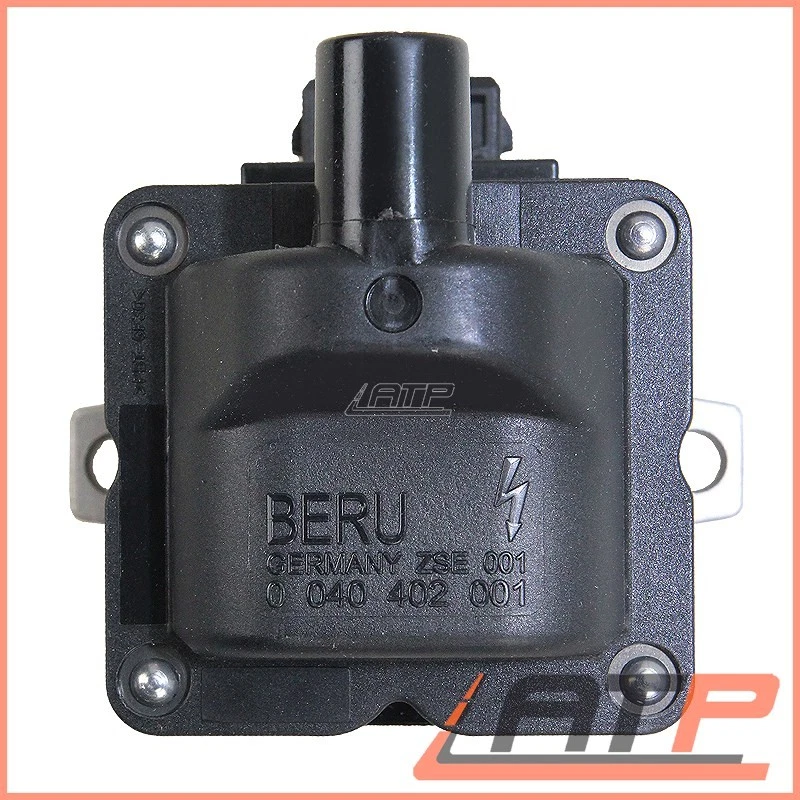 BERU IGNITION COIL FOR AUDI 100 C4 4A C3 44 80 B4 1.6 1.8 2.0 - Image 4 of 4