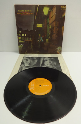 David Bowie Vinyl Records The Rise And Fall Of Ziggy Stardust 1978 Matrix 2E 2E