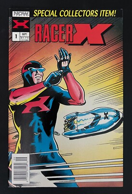 RACER X #1 SPEED RACER Comic Book Now Comics 1988