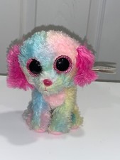 Ty Beanie Boos "Lovesy" The Dog, 6" (Justice Exclusive) MWMTs