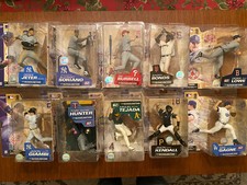 MCFARLANE MLB Series 5 Set (10) Jeter 100th Ann. Variant Giambi Soriano Bonds