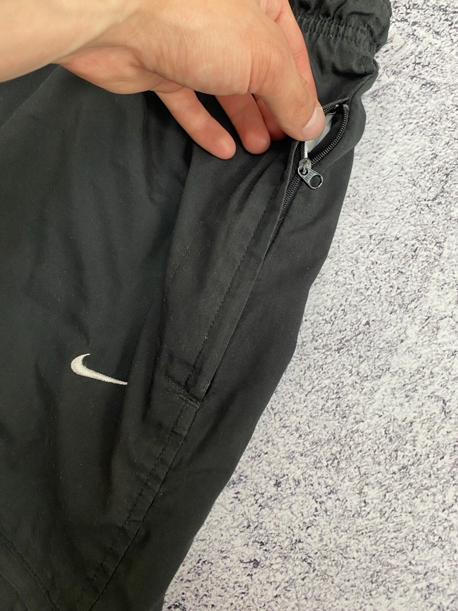 Nike Track Nylon Pants Vintage Swoosh Drill Y2K Joggers Rare Nike Track Nylon Pants Vintage Swoosh Drill Y2K Joggers Rare