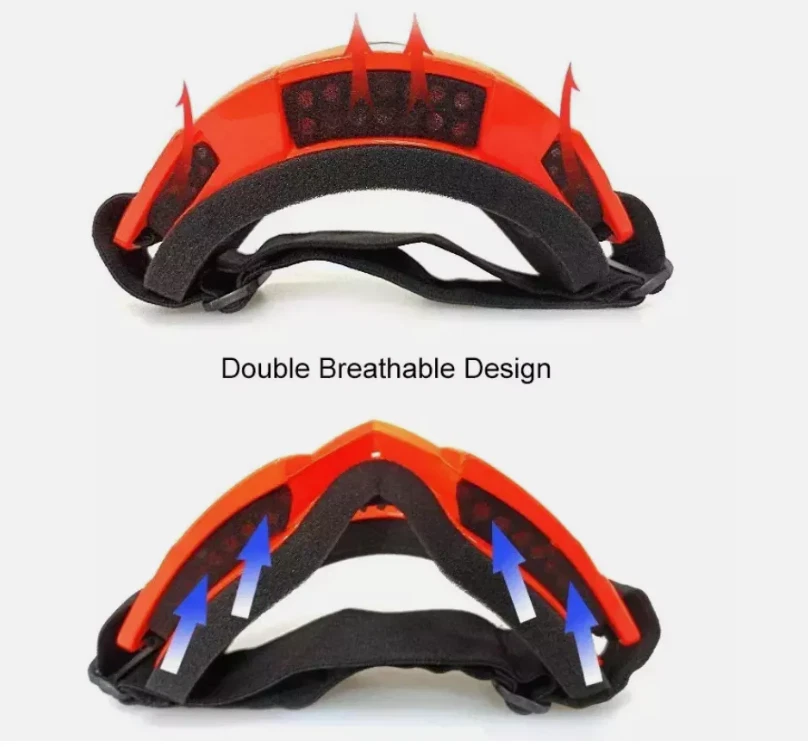 Gafas todoterreno para motocross MX ATV UTV gafas para moto de cross esquí al aire libre pesca Foto 3 de 4