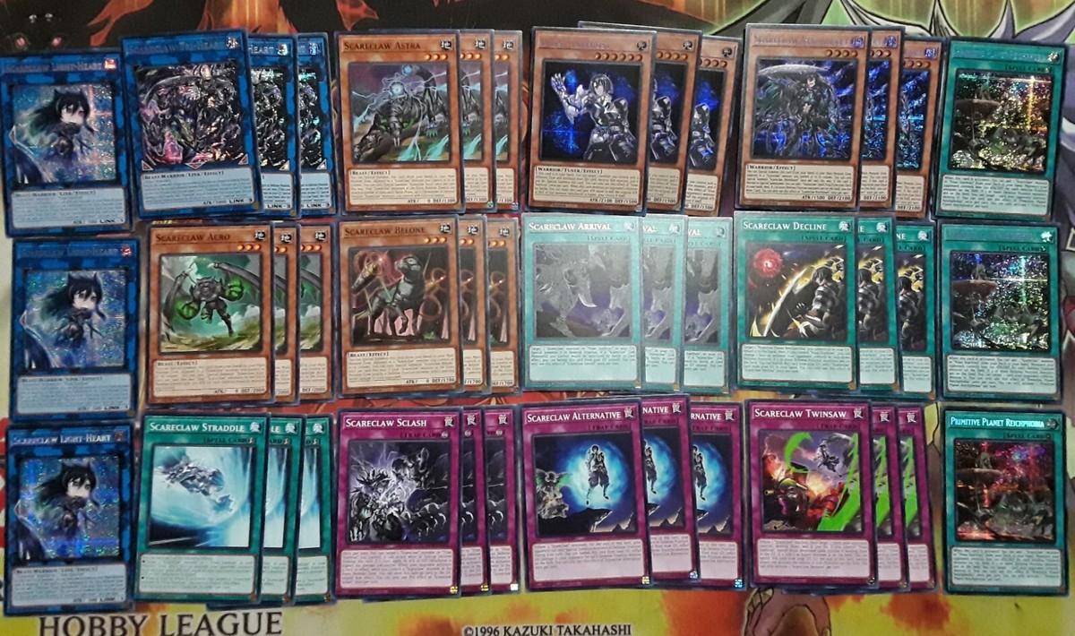 Yugioh Scareclaw Deck Core from MP23 42 Card Playsets NM 1st Light-Heart  Visas
