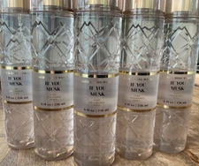(5) IF YOU MUSK 8oz Fine Fragrance MIST Bath and & Body Works EVERYDAY LUXURIES