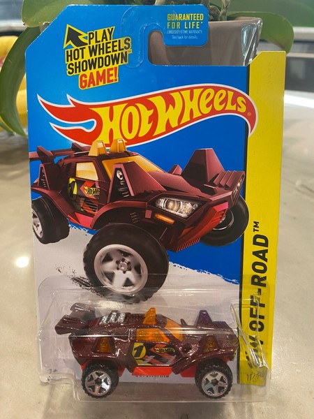 2015 Hot Wheels #111 Hw Off-Road Stunt Circuit Quicksand Bordeaux-image