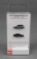 Busch 8346 (Spur N,1:160) Set Audi A4 Avant Und Mercedes C-Klasse Silber/GrüN