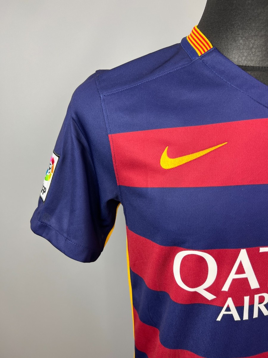 BARCELONA 2015 2016 HOME SHIRT FOOTBALL SOCCER JERSEY NIKE 658794