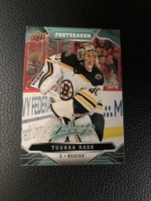 Tuukka Rask 2019/20 UD MVP Postseason SP Case Hit SSP Post Season PS4 Mint Rare