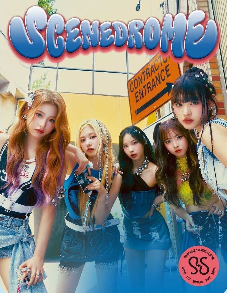 K-POP・アジア FT CD K-POP RESCENE 1st Mini Album SCENEDROME VER.2 CD+88p P.Book+2p P