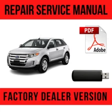 Ford Edge 2007-2014 Factory Repair Manual USB