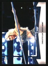 Charlotte Flair 2018 Topps WWE Women's Division #SDL-10 WRESTLING Card