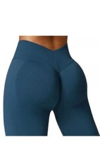 Womens Soft Stretch Cotton High Waisted Leggings Long Workout Yoga Pant Fitness