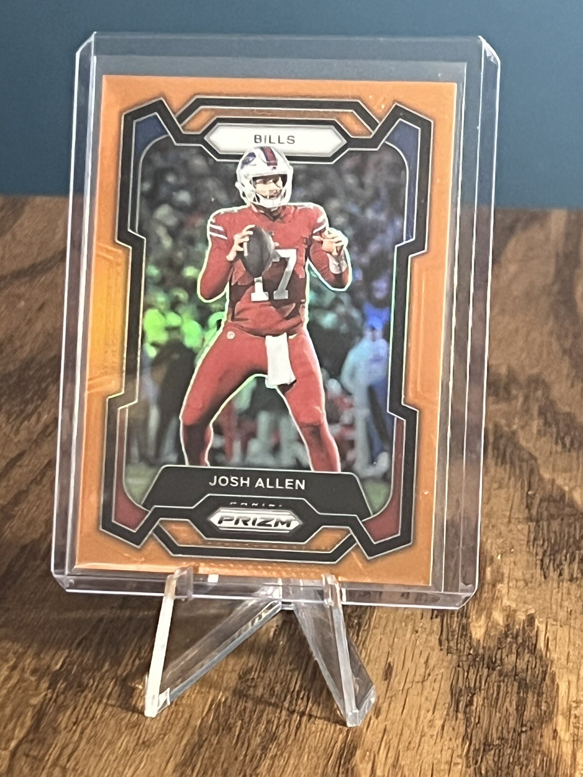 2023 Panini Prizm Football Josh Allen 193/249 Orange Prizm Bills #32