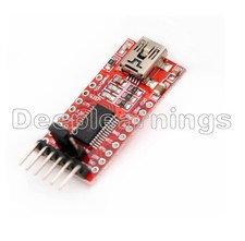 2pcs FT232RL FTDI Serials Adapter Module Mini Port USB to TTL For Arduino