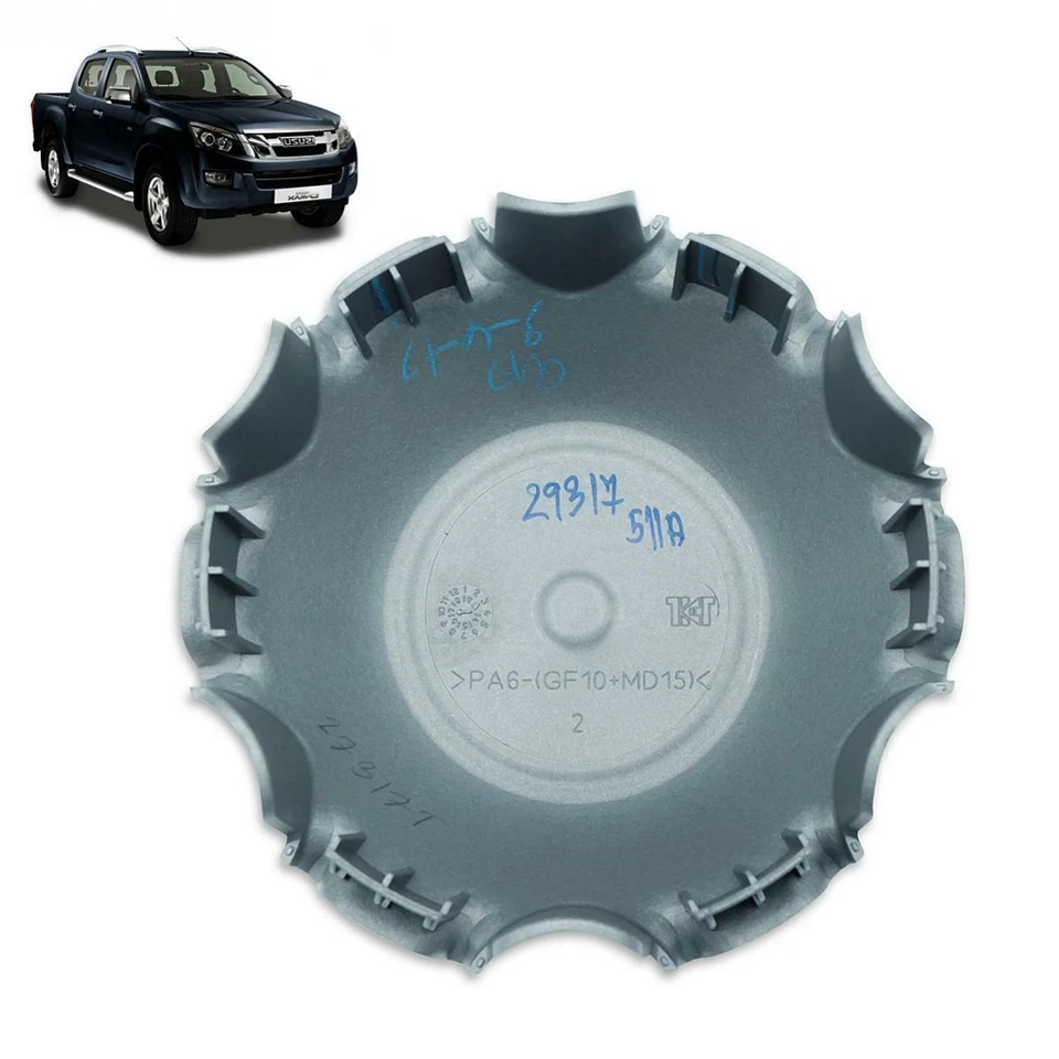 Wheel Center Cap Silver Genuine 1 Pc For Isuzu D-Max Holden Pickup 2016 - 2017 - Image 2 of 4