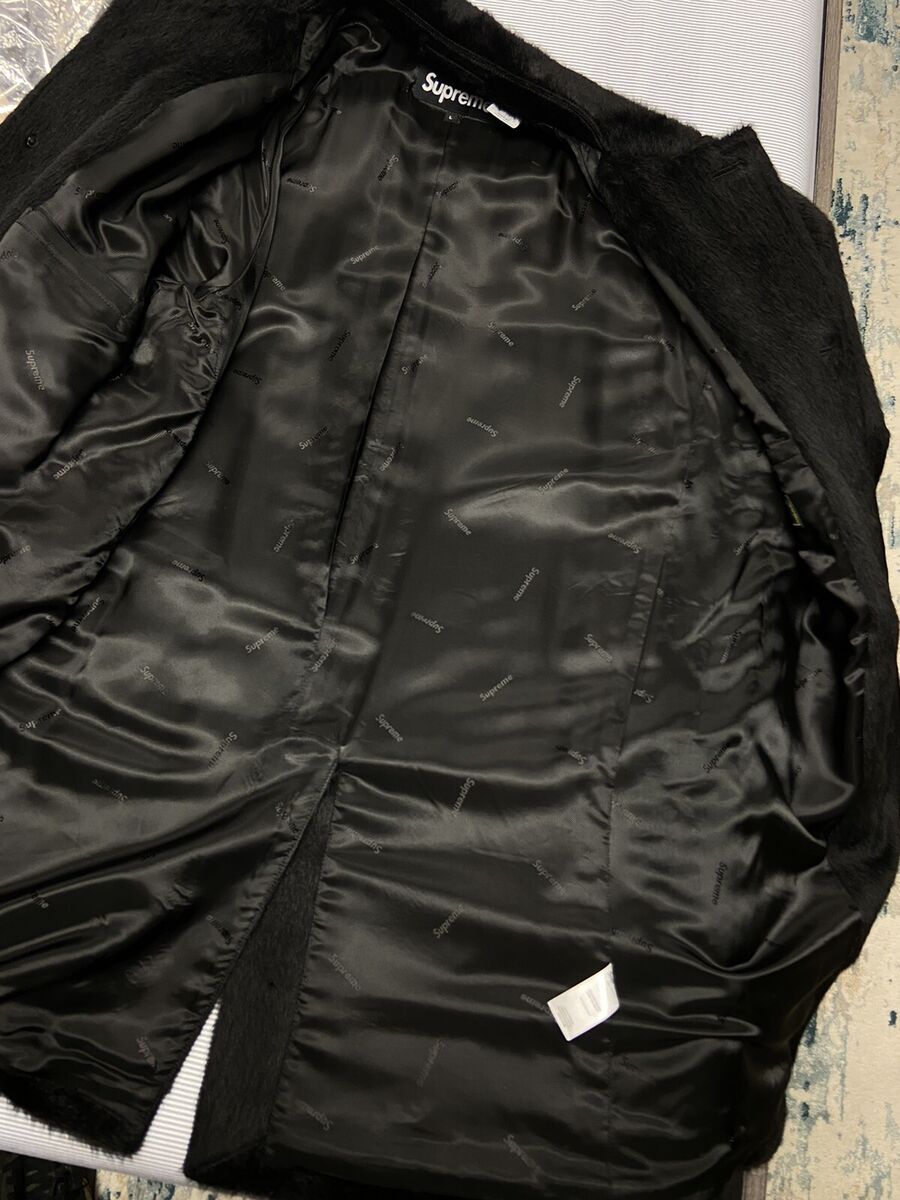100 Authentic Supreme Loro Piana Alpaca Wool Overcoat Black 100 Authentic Supreme Loro Piana Alpaca Wool Overcoat Black