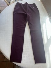 Tommy Hilfiger TH Flex High Rise Legging Skinny Leg Size Small Wine