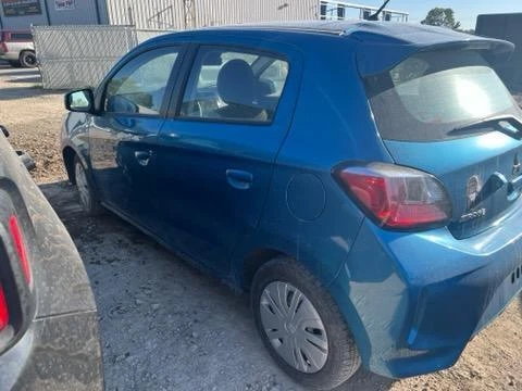 Used Front Left Door Assembly Front fits: 2021 Mitsubishi Mirage Front Left Grad — 第 3/4 张图片